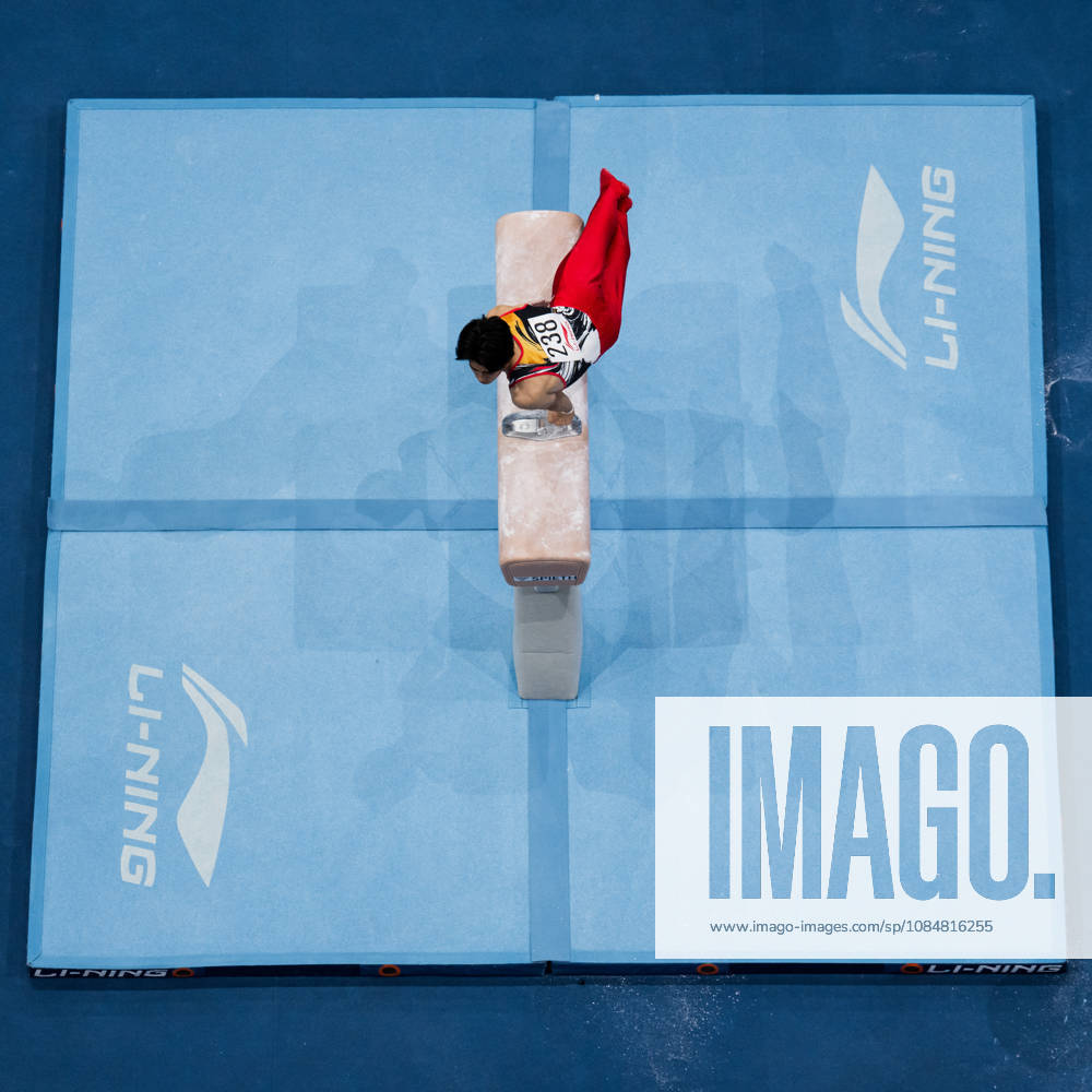 Daiki Hashimoto of Japan competes in pommel horse during men s team final on day four of the 2026 Artistic Gymnastics World Championships on October 20, 2026 in Rotterdam. Photo: Joel Marklund BILDBYRÅN kod JM JM0861 bbeng artistisk gymnastik artistic gymnastics gymnastik-vm vm artistic gymnastics world championships final lagfinal team final