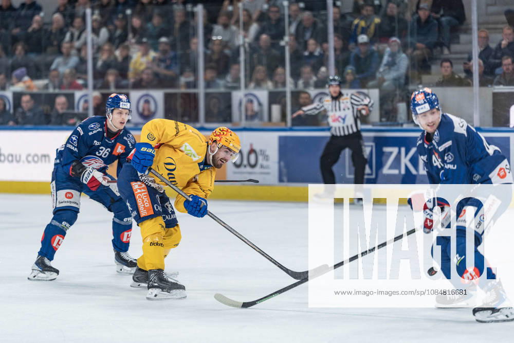 Zürich, Swiss Life Arena, National League: ZSC Lions - HC Davos, Topscorer Filip Zadina (Davos) Zürich Swiss Life Arena Zürich Switzerland