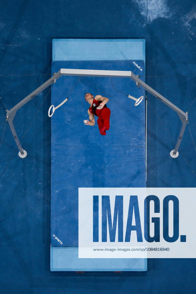 Ilia Zaika of Russia competes in still rings during men s team final on day four of the 2026 Artistic Gymnastics World Championships on October 20, 2026 in Rotterdam. Photo: Joel Marklund BILDBYRÅN kod JM JM0861 bbeng artistisk gymnastik artistic gymnastics gymnastik-vm vm artistic gymnastics world championships final lagfinal team final