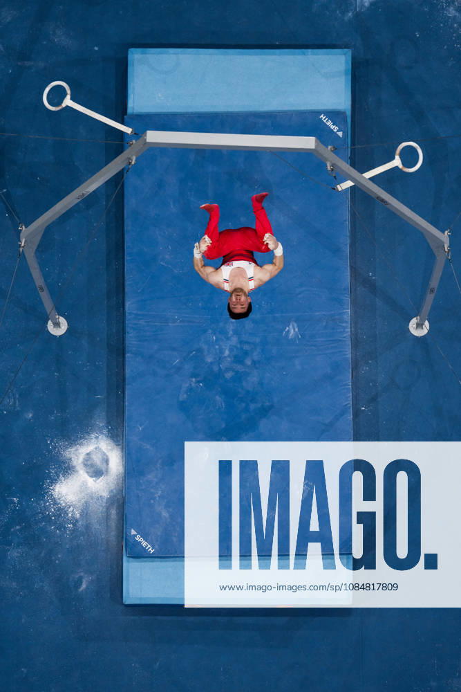 Harry Hepworth of Great Britain competes in still rings during men s team final on day four of the 2026 Artistic Gymnastics World Championships on October 20, 2026 in Rotterdam. Photo: Joel Marklund BILDBYRÅN kod JM JM0861 bbeng artistisk gymnastik artistic gymnastics gymnastik-vm vm artistic gymnastics world championships final lagfinal team final