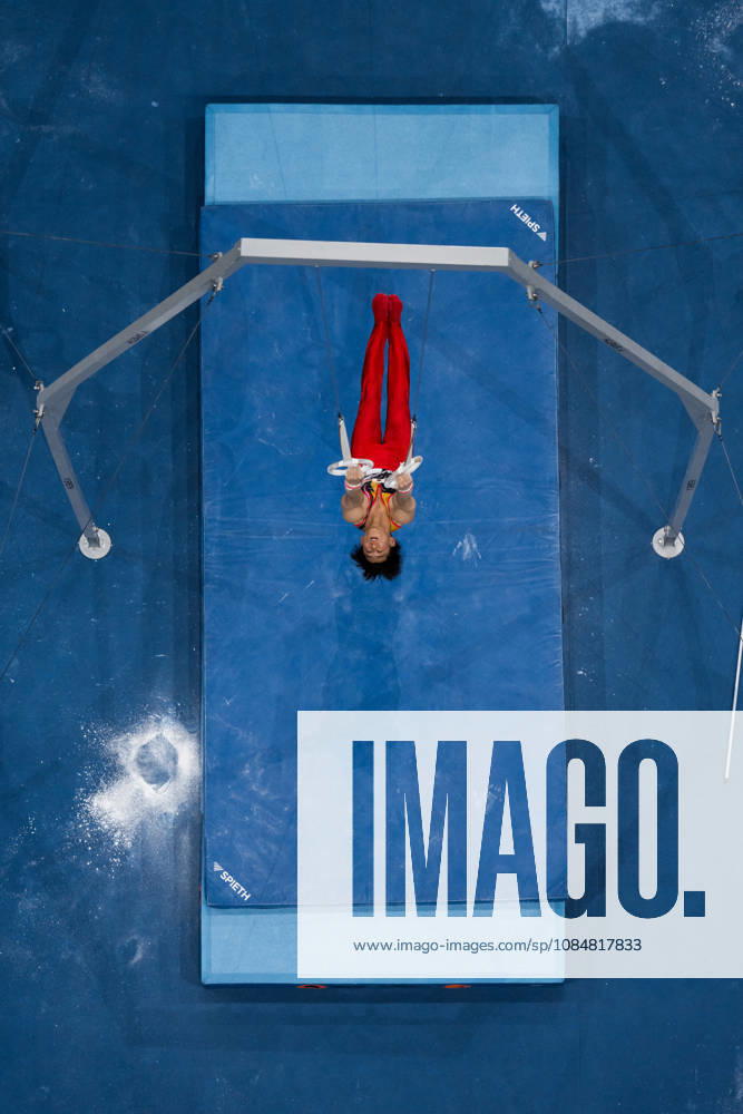 Daiki Hashimoto of Japan competes in still rings during men s team final on day four of the 2026 Artistic Gymnastics World Championships on October 20, 2026 in Rotterdam. Photo: Joel Marklund BILDBYRÅN kod JM JM0861 bbeng artistisk gymnastik artistic gymnastics gymnastik-vm vm artistic gymnastics world championships final lagfinal team final