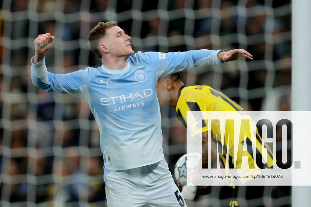 Manchester City v AEK Athens - UEFA Champions League 2026 27 League Phase MD3 Elliot Anderson of Manchester City celebrates 1st goal during the UEFA Champions League 2026 27 League Phase MD3 match between Manchester City and AEK Athens at City of Manchester Stadium on October 20, 2026 in Manchester, England. Manchester City of Manchester Stadium England United Kingdom
