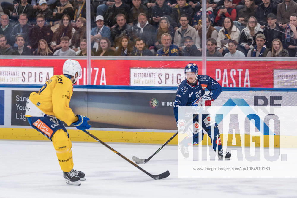 Zürich, Swiss Life Arena, National League: ZSC Lions - HC Davos, 28 Jesper Fröden (ZSC) Zürich Swiss Life Arena Zürich Switzerland