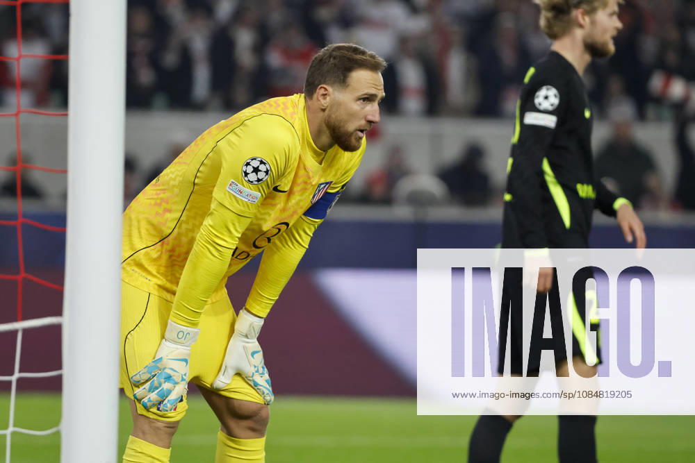 Jan Oblak (Atletico Madrid, 13) , Deutschland, Fussball, UEFA Champions League, 3. Spieltag, 2026 2027, VfB Stuttgart vs. Atletico Madrid, 20.10.2026, Stuttgart Arena Stuttgart Deutschland
