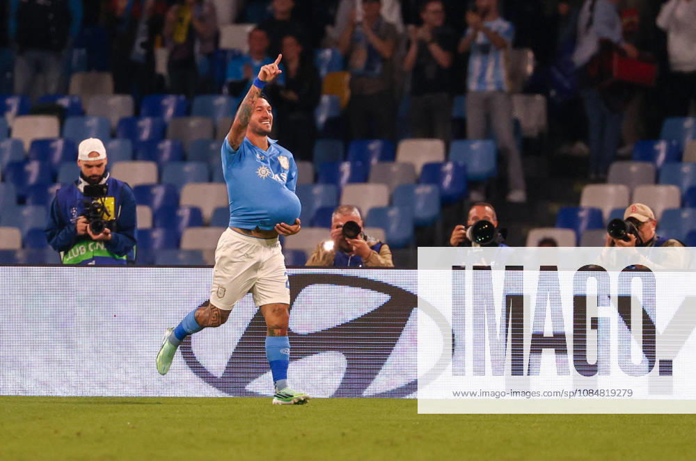 Napoli vs Arsenal of the Europa Champions League 2026 27 Goal the Matteo Politano OF SSC Napoli oli during the European Champions League football match on 20 10 2026 between SSC Napoli and FC Bodo Glimt at the Diego Armando Maradona Stadium in Naples Napoli Stadio Diego Armando Maradona Napoli Italia