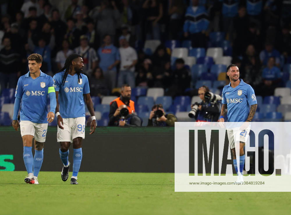 Napoli vs Arsenal of the Europa Champions League 2026 27 Goal the Matteo Politano OF SSC Napoli oli during the European Champions League football match on 20 10 2026 between SSC Napoli and FC Bodo Glimt at the Diego Armando Maradona Stadium in Naples Napoli Stadio Diego Armando Maradona Napoli Italia