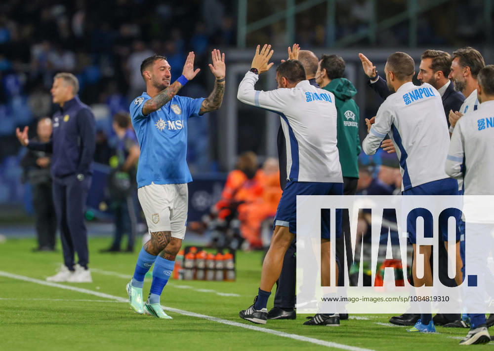 Napoli vs Arsenal of the Europa Champions League 2026 27 Goal the Matteo Politano OF SSC Napoli oli during the European Champions League football match on 20 10 2026 between SSC Napoli and FC Bodo Glimt at the Diego Armando Maradona Stadium in Naples Napoli Stadio Diego Armando Maradona Napoli Italia