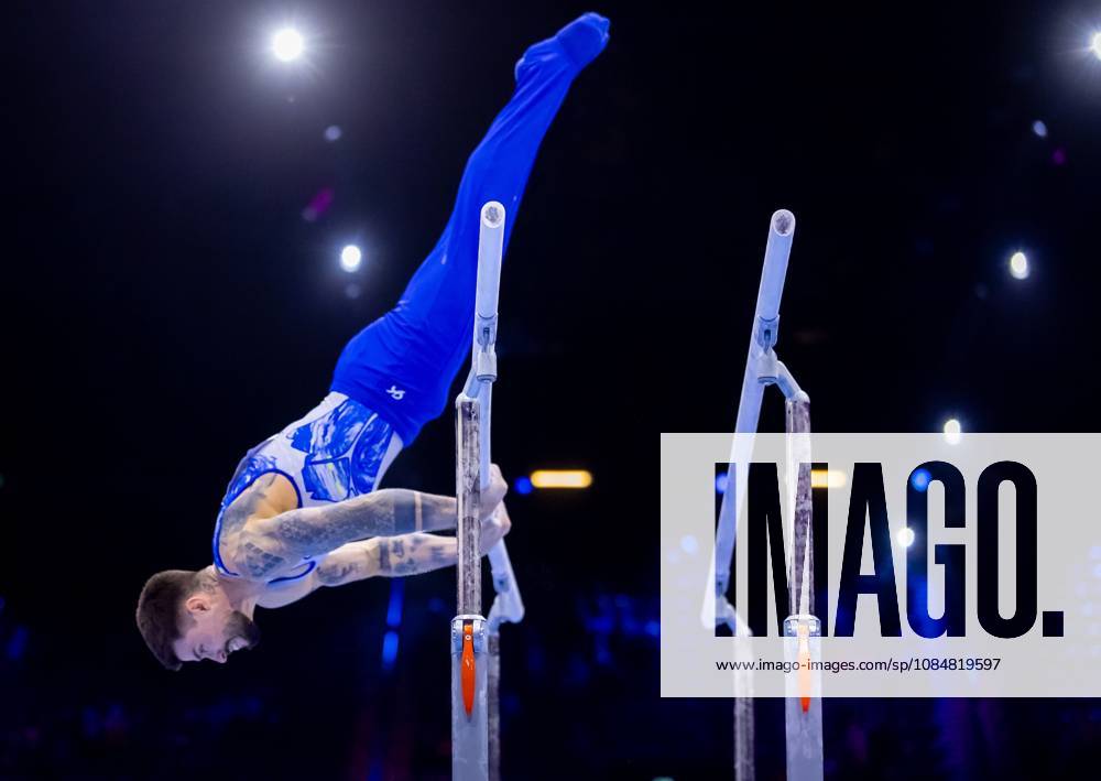 ROTTERDAM - Casimir Schmidt in action during the men s team final at the World Gymnastics Championships in Rotterdam Ahoy. IRIS VAN DEN BROEK ANP ANPxSportx IVx 573092315 originalFilename: 573092315