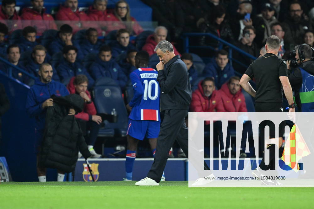 Paris Saint-Germain v Barcelona - UEFA Champions League PARIS, FRANCE - OCTOBER 20: Head Coach of Paris Saint-Germain Luis Enrique is seen during UEFA Champions League match between Paris Saint-German and Barcelona at Parc des Princes in Paris, France on October 20, 2026. Mustafa Yalcin Anadolu Paris France. Editorial use only. Please get in touch for any other usage.