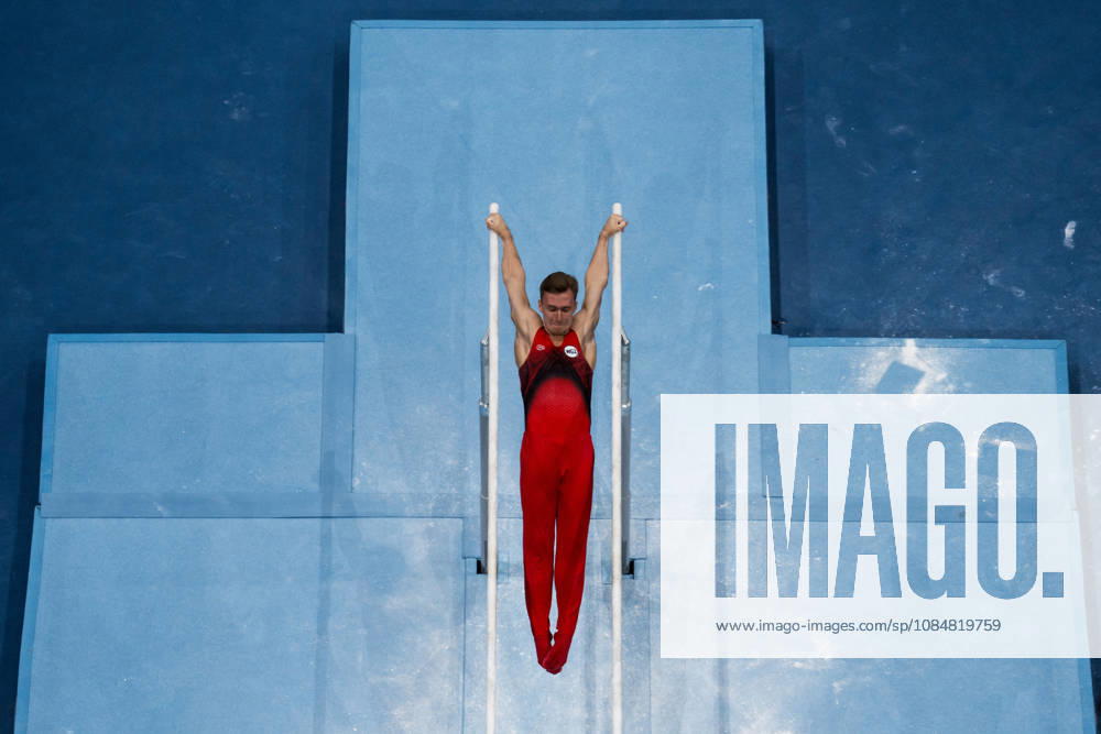 Daniel Marinov of Russia competes in parallel bars during men s team final on day four of the 2026 Artistic Gymnastics World Championships on October 20, 2026 in Rotterdam. Photo: Joel Marklund BILDBYRÅN kod JM JM0861 bbeng artistisk gymnastik artistic gymnastics gymnastik-vm vm artistic gymnastics world championships final lagfinal team final