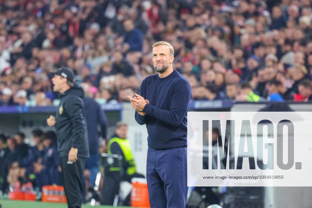 VfB Stuttgart - Atletico Madrid Deutschland, Stuttgart, 20.10.2026, Fussball, UEFA Champions League, Saison 2026 2027, VfB Stuttgart - Atletico Madrid: Sebastian Hoenß (Trainer VfB Stuttgart).