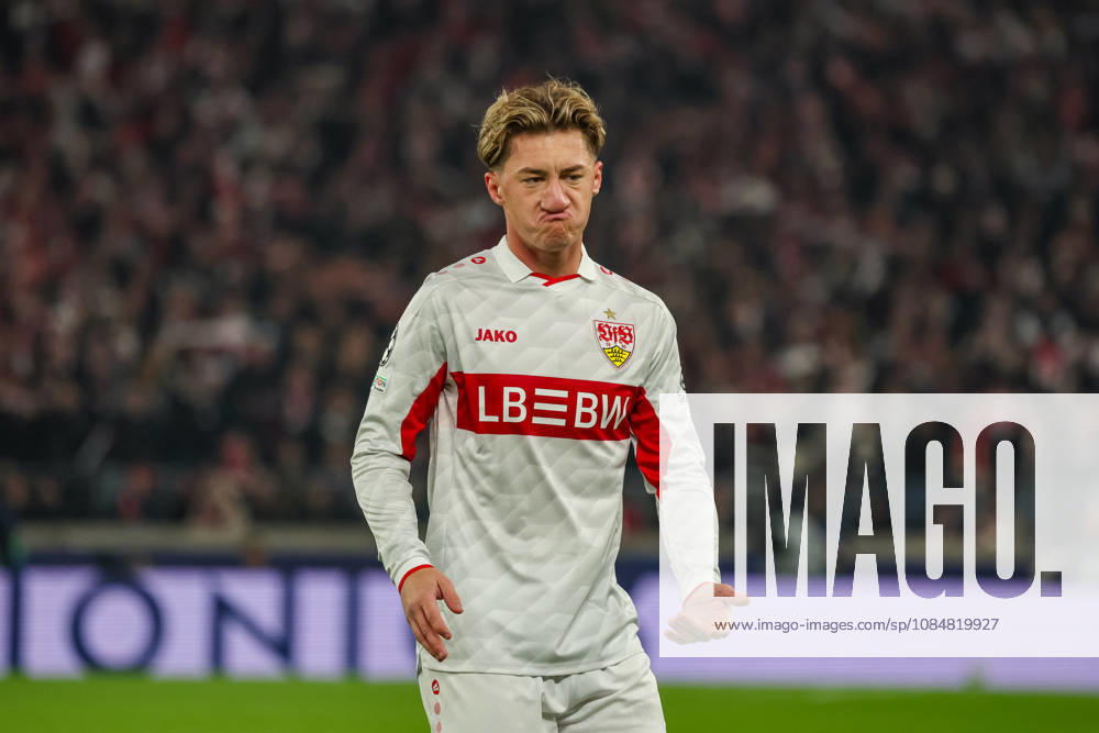 VfB Stuttgart - Atletico Madrid Deutschland, Stuttgart, 20.10.2026, Fussball, UEFA Champions League, Saison 2026 2027, VfB Stuttgart - Atletico Madrid: Angelo Stiller (VfB Stuttgart).