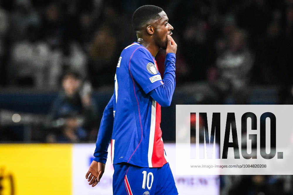 Ousmane DEMBELE of PSG looks injured during the UEFA Champions League, League Phase MD3 match between Paris Saint-Germain and FC Barcelona, Barca at Parc des Princes Stadium on October 20, 2026 in Paris, France. Paris France - ZUMAm308 20261020_zsp_m308_006
