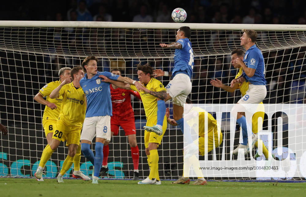 Napoli vs Arsenal of the Europa Champions League 2026 27 Rafa Marin OF SSC Napoli during the European Champions League football match on 20 10 2026 between SSC Napoli and FC Bodo Glimt at the Diego Armando Maradona Stadium in Naples Napoli Stadio Diego Armando Maradona Napoli Italia