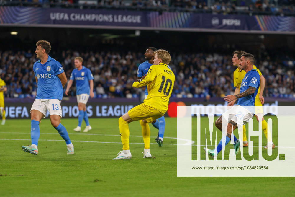 Napoli vs Arsenal of the Europa Champions League 2026 27 Goal the Jens Petter Hauge of Bodo Glimt during the European Champions League football match on 20 10 2026 between SSC Napoli and FC Bodo Glimt at the Diego Armando Maradona Stadium in Naples Napoli Stadio Diego Armando Maradona Napoli Italia