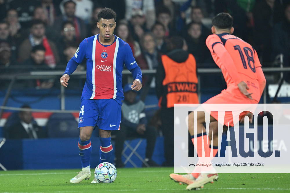 Paris Saint-Germain v Barcelona - UEFA Champions League PARIS, FRANCE - OCTOBER 20: Desire Doue of PSG in action during the UEFA Champions League 2026 27 League Phase MD3 match between Paris Saint-Germain and FC Barcelona, Barca at Parc des Princes on October 20, 2026 in Paris, France. Mustafa Yalcin Anadolu Paris France. Editorial use only. Please get in touch for any other usage.