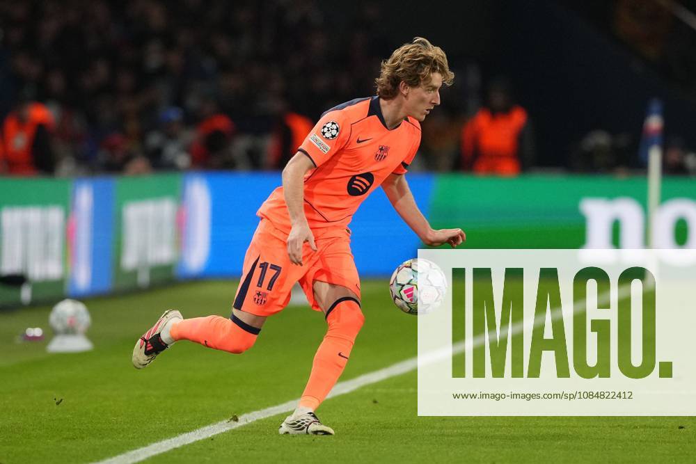 Anthony Gordon of Barcelona Paris Saint-Germain v Barcelona, UEFA Champions League, Football, Parc des Princes, Paris, France - 20 Oct 2026Paris Parc des Princes France