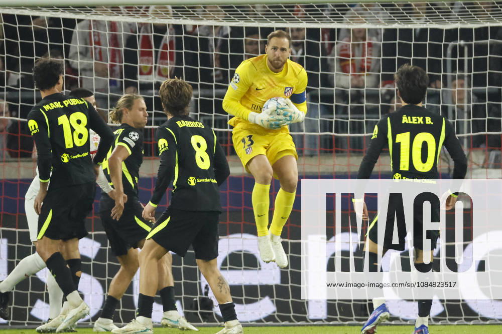 Jan Oblak (Atletico Madrid, 13) , Deutschland, Fussball, UEFA Champions League, 3. Spieltag, 2026 2027, VfB Stuttgart vs. Atletico Madrid, 20.10.2026, Stuttgart Arena Stuttgart Deutschland