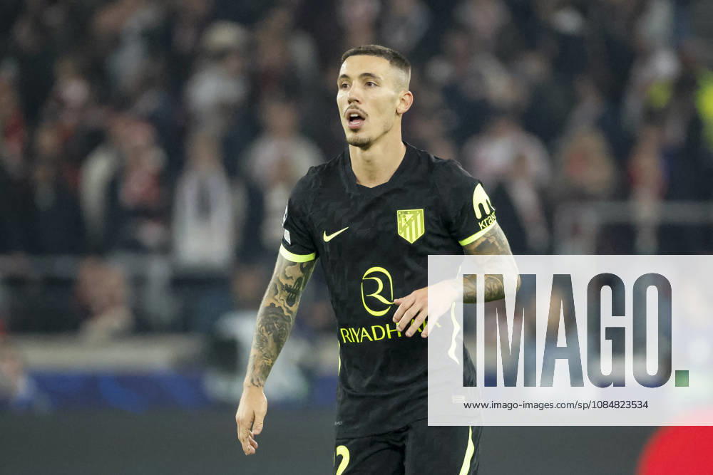 Alejandro Grimaldo (Atletico Madrid, 22) , Deutschland, Fussball, UEFA Champions League, 3. Spieltag, 2026 2027, VfB Stuttgart vs. Atletico Madrid, 20.10.2026, Stuttgart Arena Stuttgart Deutschland