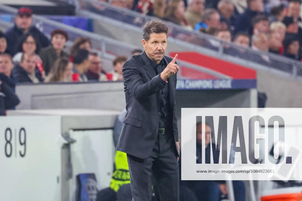 VfB Stuttgart - Atletico Madrid Deutschland, Stuttgart, 20.10.2026, Fussball, UEFA Champions League, Saison 2026 2027, VfB Stuttgart - Atletico Madrid: Diego Simeone (Trainer Atletico Madrid).