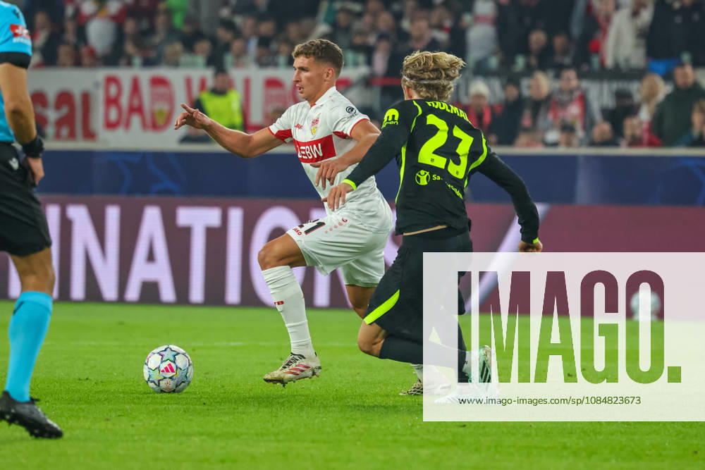 VfB Stuttgart - Atletico Madrid Deutschland, Stuttgart, 20.10.2026, Fussball, UEFA Champions League, Saison 2026 2027, VfB Stuttgart - Atletico Madrid: Grischa Prömel (VfB Stuttgart).