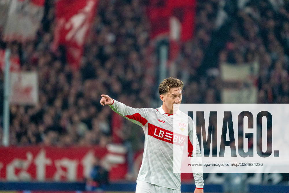 Angelo Stiller (VfB Stuttgart, 06) seen during UEFA Champions League 2026 2027 league phase game between teams of VfB Stuttgart and Atletico Madrid (Pia Schindler Ball Raw Images) Stuttgart MHP Arena Germany