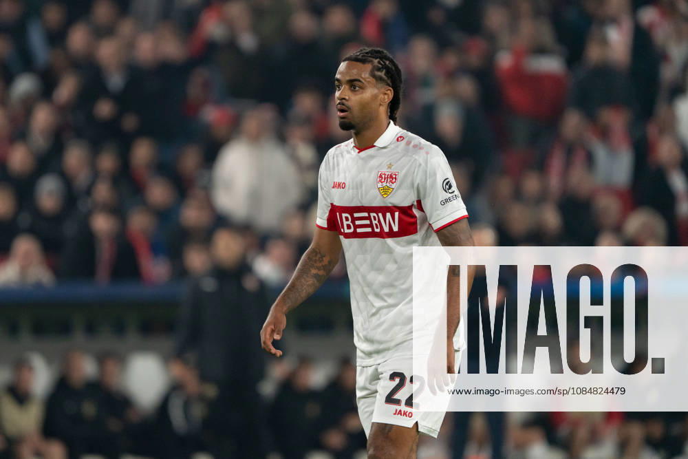Lorenz Assignon (VfB Stuttgart, 22), GER, VfB Stuttgart vs. AtlÃ tico Madrid, Fussball, UEFA Champions League, Spieltag 3, Spielzeit 2026 2027, 20.10.2026, GER, VfB Stuttgart vs. AtlÃ tico Madrid, Fussball, UEFA Champions League, Spieltag 3, Spielzeit 2026 2027, 20.10.2026, Stuttgart