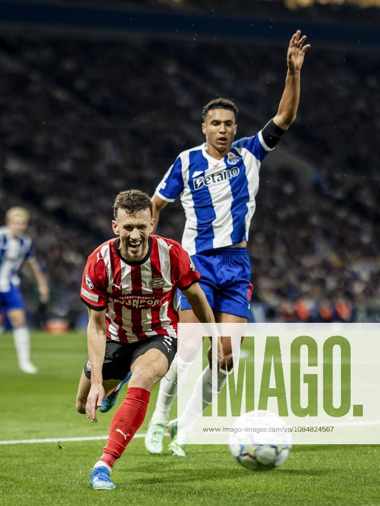 PORTO - (lr) Ivan Perisic of PSV Eindhoven and Alberto Costa of FC Porto during the UEFA Champions League match between FC Porto and PSV Eindhoven at the Estadio Do Dragao, on 20 October 2026 in Porto, Portugal. MORITZ MUELLER ANP ANPxSportx IVx 573103013 originalFilename: 573103013