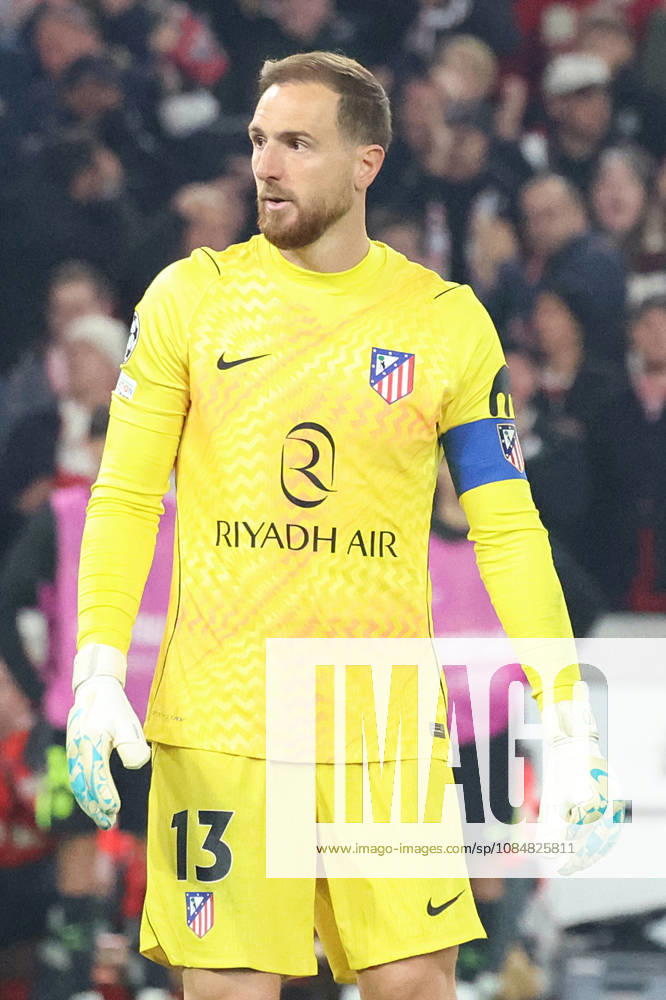 Fussball UEFA Champions League, VfB Stuttgart - Atletico Madrid v.l. Jan Oblak (Atlà tico Madrid) Stuttgart