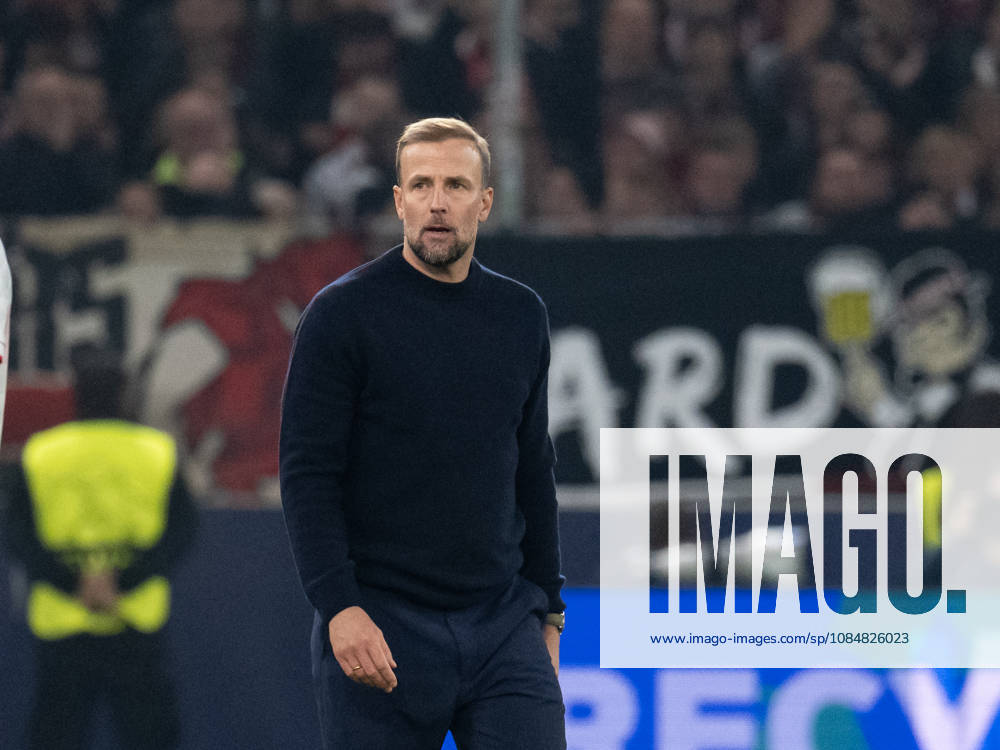 GER, Fussball, Herren, UEFA Champions League, Saison 2026 2027, 3. Spieltag, VfB Stuttgart vs. Atletico Madrid Nach Spielende Sebastian Hoeness ( VfB Stuttgart, Cheftrainer ). Stuttgart MHP Arena Baden-Württemberg Deutschland