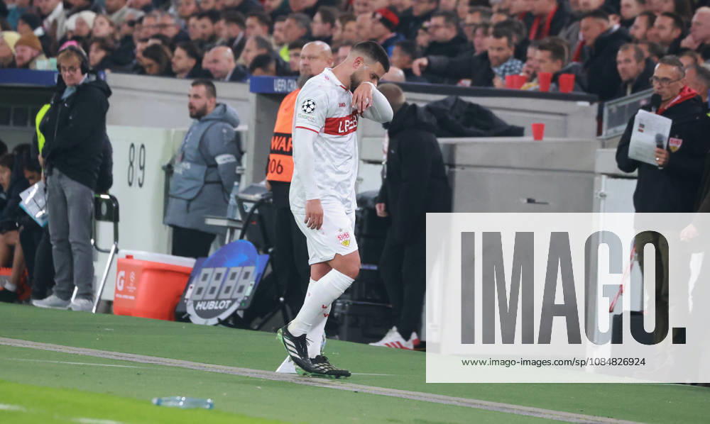 VfB Stuttgart - Atletico Madrid Deutschland, Stuttgart, 20.10.2026, Fussball, UEFA Champions League, Saison 2026 2027, VfB Stuttgart - Atletico Madrid: (VfB Stuttgart). Deniz Undav VFB entäuscht
