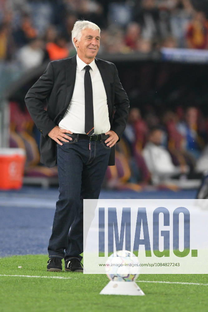 20th October 2026; Stadio Olimpico, Rome, Italy; UEFA Champions League Football, Roma versus Slovan Bratislava; Giampiero Gasperini head coach of Roma AllShotLive