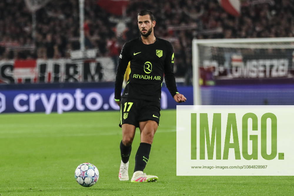 Stuttgart 20.10.2026. Pilka nozna Liga Mistrzow UEFA sezon 2026 2027 kolejka 3 mecz: VfB Stuttgart - Atletico Madryt --- Football UEFA Champions League season 2025 2026 round 3 match: VfB Stuttgart - Atletico de Madrid nz David Hancko Fot. Kacper Staniec NEWSPIX.PL --- newspix.pl