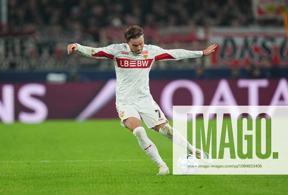 Maximilian Mittelstadt (VFB Stuttgart) during VfB Stuttgart and Atlético Madrid, League Phase UEFA Champions League, at MHPArena, Stuttgart, Germany on October 20, 2026. DeFodi Images. -