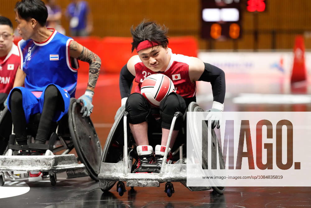 Soshi Aoki (JPN), OCTOBER 21, 2026 - Wheelchair Rugby : Preliminary Match between Japan - Thailand at WING ARENA KARIYA during The Asian Para Games Aichi-Nagoya 2026 in Aichi, Japan. Noxthirdxpartyxsales aflo_357786667 MARUYAMA,