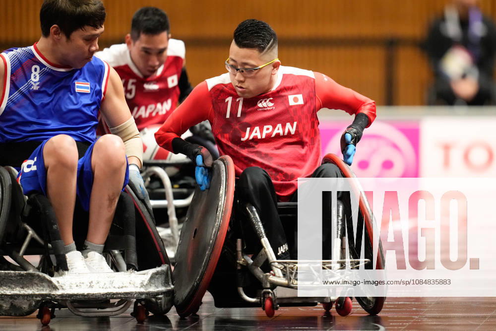 Ryuji Kusaba (JPN), OCTOBER 21, 2026 - Wheelchair Rugby : Preliminary Match between Japan - Thailand at WING ARENA KARIYA during The Asian Para Games Aichi-Nagoya 2026 in Aichi, Japan. Noxthirdxpartyxsales aflo_357786694 MARUYAMA,