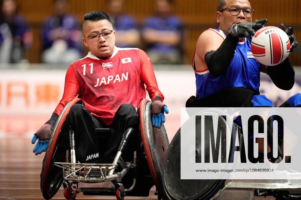 Ryuji Kusaba (JPN), OCTOBER 21, 2026 - Wheelchair Rugby : Preliminary Match between Japan - Thailand at WING ARENA KARIYA during The Asian Para Games Aichi-Nagoya 2026 in Aichi, Japan. Noxthirdxpartyxsales aflo_357786715 MARUYAMA,