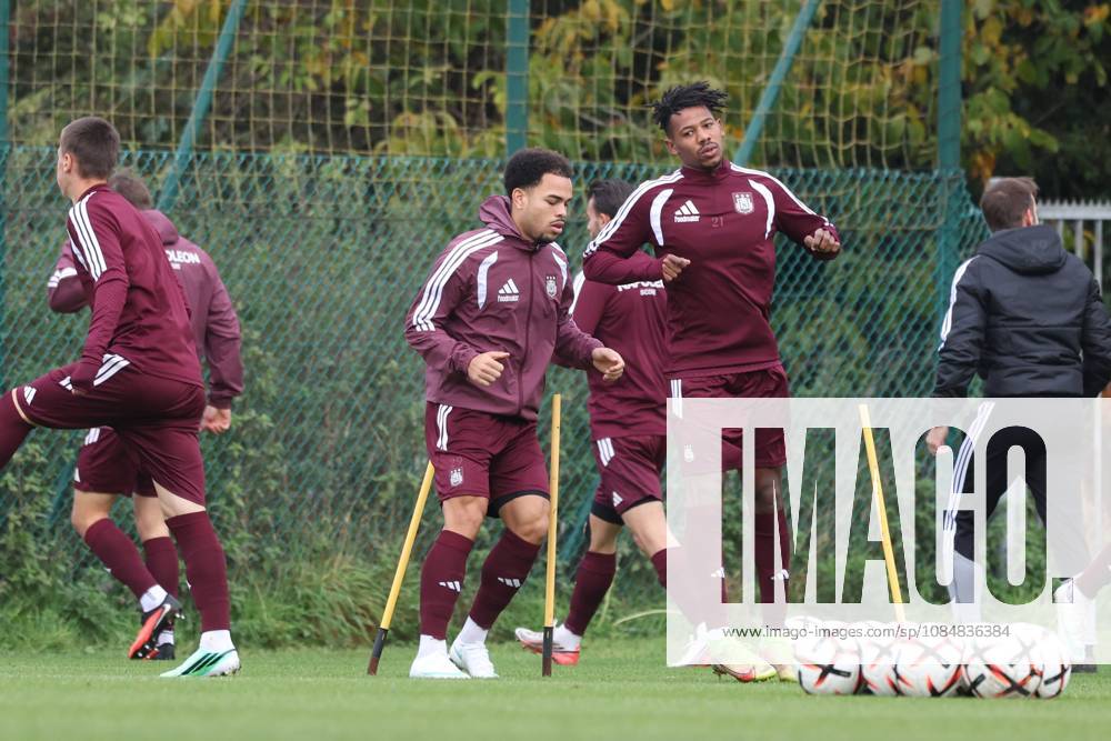 RSC Anderlecht open training 21 10 NEERPEDE, BELGIUM - OCTOBER 21 : Bentayeb Tawfik forward of RSC Anderlecht during an open training pictured on October 21, 2026 in Neerpede, Belgium, 21 10 2026 Neerpede Belgium
