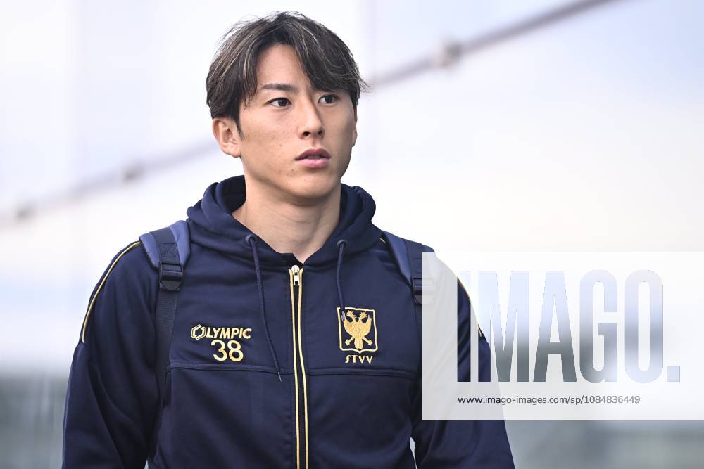 FC Midtjylland v Sint-Truidense VV - UEFA Conference League Media Activities 21 10 2026 LIEGE, BELGIUM - OCTOBER 21 : Matsuzawa Kaito forward of Sint-Truidense VV pictured at the Liege airport before departure for the UEFA Conference League 2026 27 League Phase matchday 2 match between FC Midtjylland and Sint-Truidense VV on October 21, 2026 in Liege, Belgium, 21 10 2026 Liege Belgium