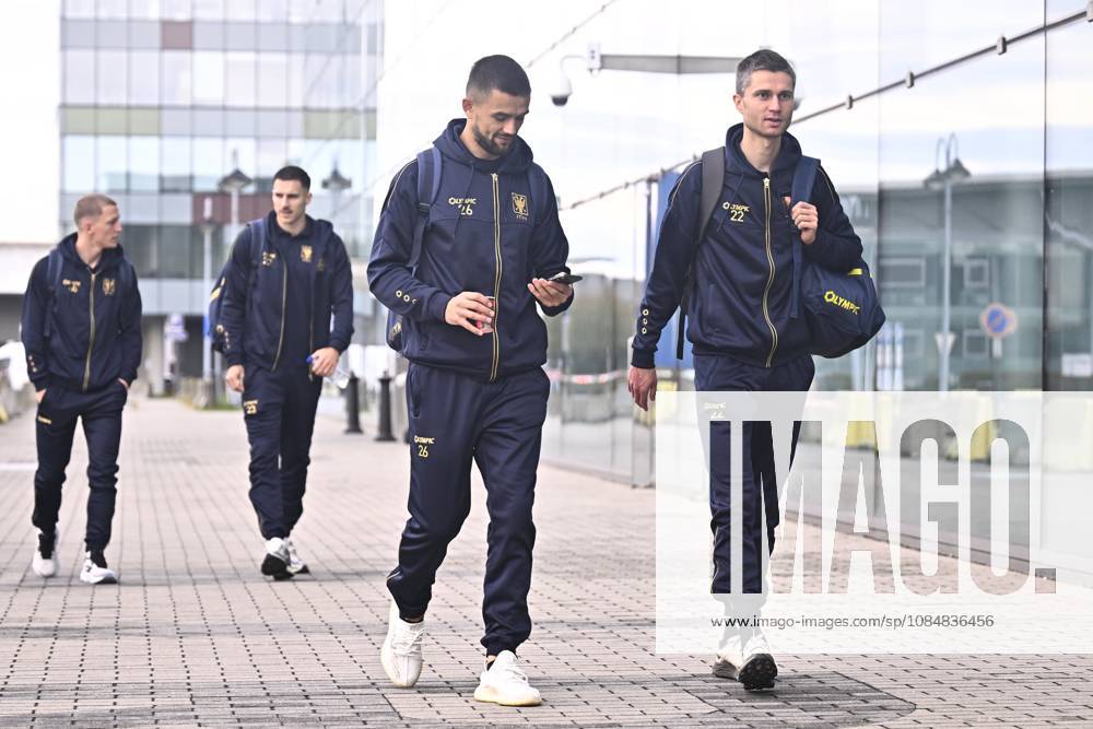 FC Midtjylland v Sint-Truidense VV - UEFA Conference League Media Activities 21 10 2026 LIEGE, BELGIUM - OCTOBER 21 : Musliu Visar defender of Sint-Truidense VV pictured at the Liege airport before departure for the UEFA Conference League 2026 27 League Phase matchday 2 match between FC Midtjylland and Sint-Truidense VV on October 21, 2026 in Liege, Belgium, 21 10 2026 Liege Belgium