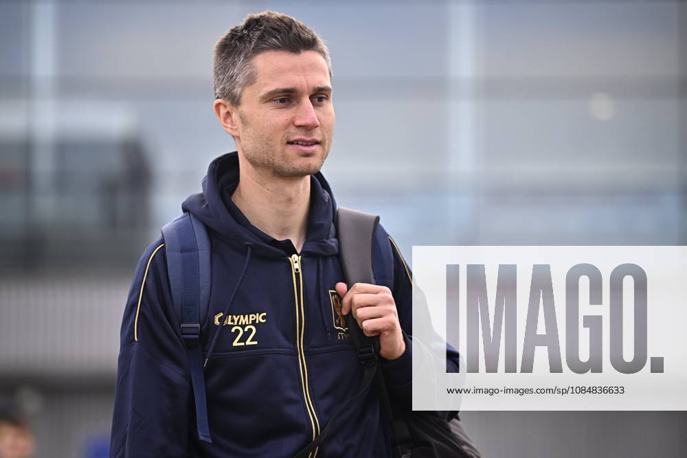 FC Midtjylland v Sint-Truidense VV - UEFA Conference League Media Activities 21 10 2026 LIEGE, BELGIUM - OCTOBER 21 : Janssens Wolke defender of Sint-Truidense VV pictured at the Liege airport before departure for the UEFA Conference League 2026 27 League Phase matchday 2 match between FC Midtjylland and Sint-Truidense VV on October 21, 2026 in Liege, Belgium, 21 10 2026 Liege Belgium
