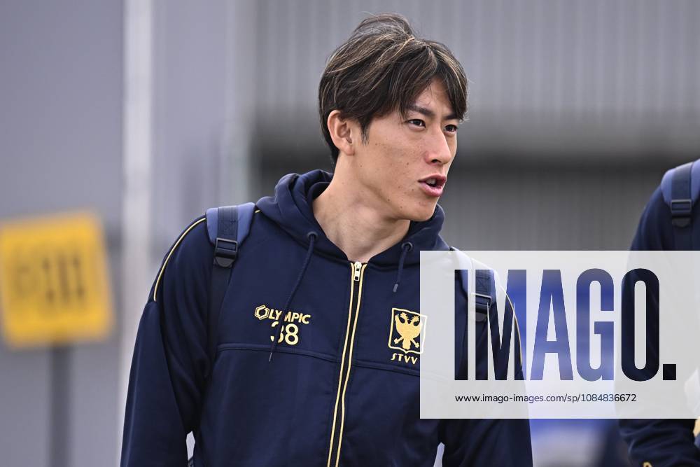 FC Midtjylland v Sint-Truidense VV - UEFA Conference League Media Activities 21 10 2026 LIEGE, BELGIUM - OCTOBER 21 : Matsuzawa Kaito forward of Sint-Truidense VV pictured at the Liege airport before departure for the UEFA Conference League 2026 27 League Phase matchday 2 match between FC Midtjylland and Sint-Truidense VV on October 21, 2026 in Liege, Belgium, 21 10 2026 Liege Belgium