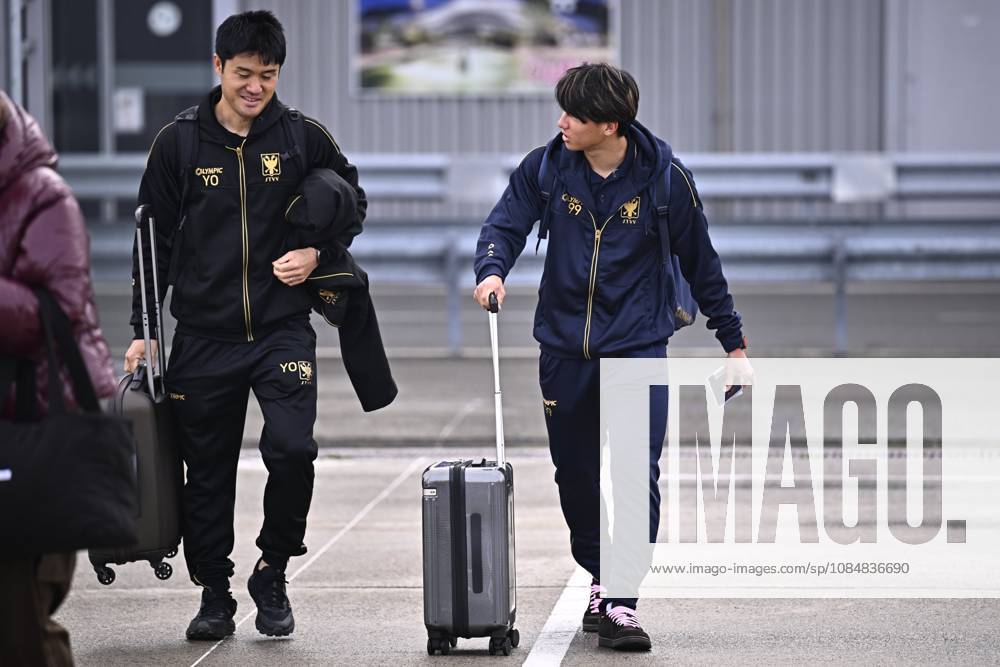 FC Midtjylland v Sint-Truidense VV - UEFA Conference League Media Activities 21 10 2026 LIEGE, BELGIUM - OCTOBER 21 : Shinkawa Shion forward of Sint-Truidense VV pictured at the Liege airport before departure for the UEFA Conference League 2026 27 League Phase matchday 2 match between FC Midtjylland and Sint-Truidense VV on October 21, 2026 in Liege, Belgium, 21 10 2026 Liege Belgium