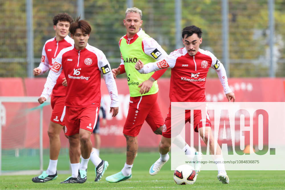 KAISHU SANO, PHILLIP TIETZ, PAUL NEBEL TRAINING 1. FSV MAINZ 05 MAINZ