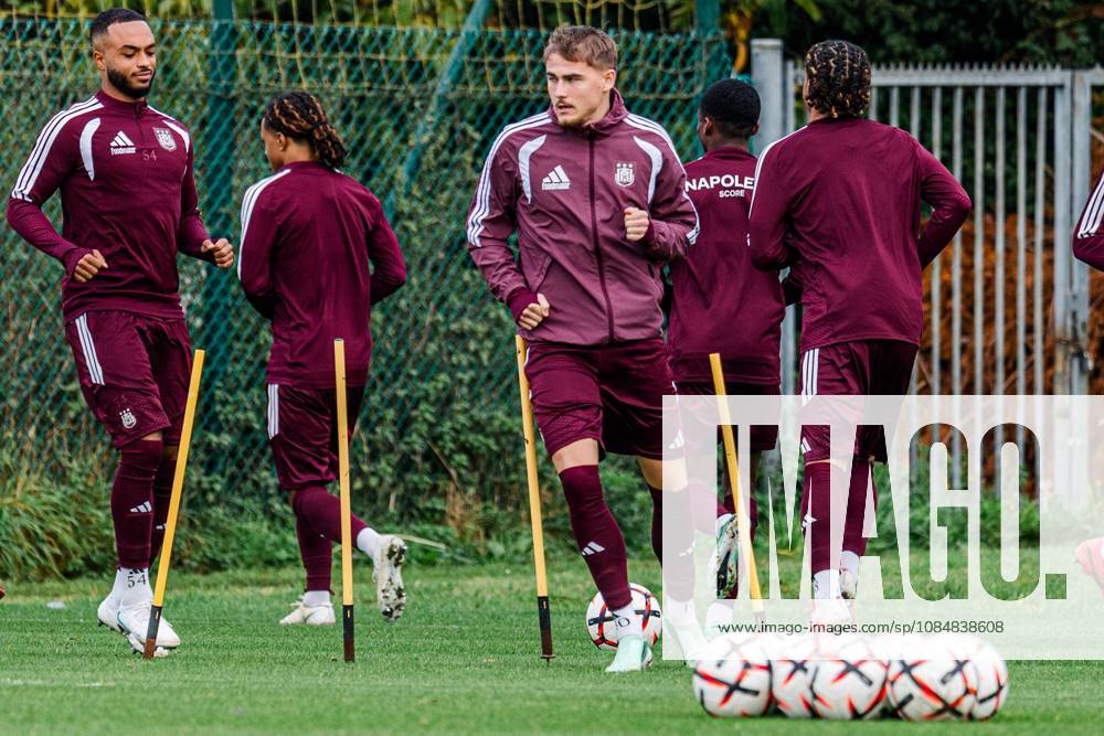 Anderlecht s Marten Winkler pictured during a training session of Belgian soccer team RSC Anderlecht, Wednesday 21 October 2026 in Brussels, in preparation of tomorrow s match against Polish Jagiellonia Bialystok, on day three of the UEFA Europa League league phase. EMILExWINDAL x190466923x