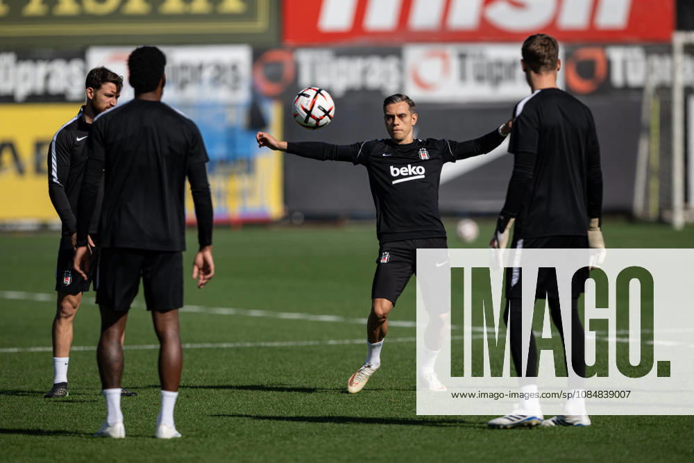Besiktas training session ahead of UEFA Europa League match against Crystal Palace ISTANBUL, TURKIYE - OCTOBER 21: Leandro Trossard of Besiktas takes part in a training session at BJK Nevzat Demir Training Facilities as the team completes its preparations ahead of their UEFA Europa League league phase week 3 football match against Crystal Palace in Istanbul, Turkiye, on October 21, 2026. Celal Gunes Anadolu Istanbul Turkey. Editorial use only. Please get in touch for any other usage.