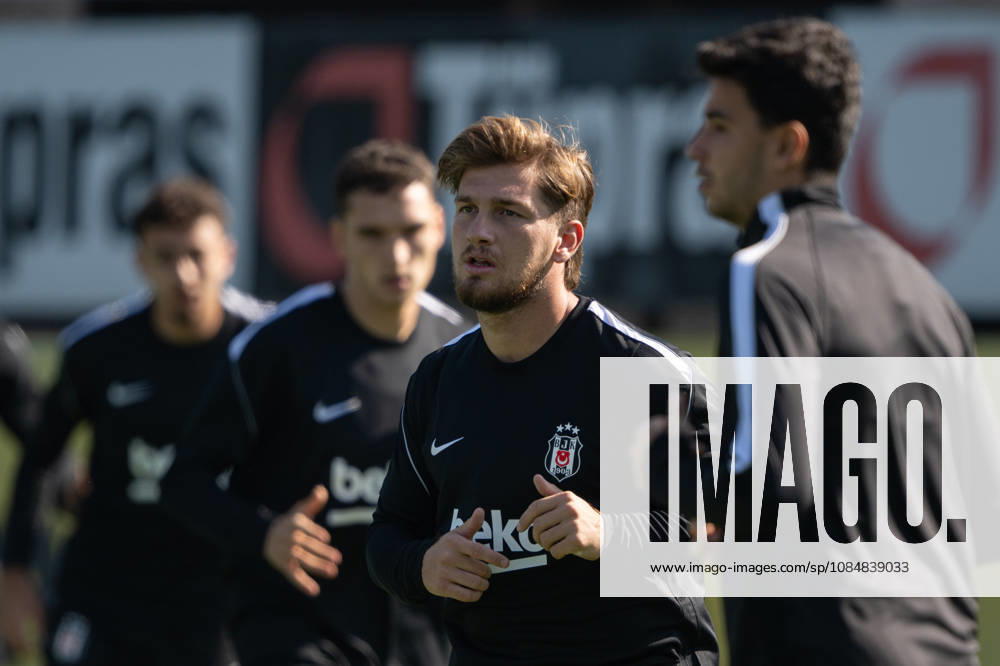 Besiktas training session ahead of UEFA Europa League match against Crystal Palace ISTANBUL, TURKIYE - OCTOBER 21: Semih Kilicsoy (2nd R) of Besiktas takes part in a training session at BJK Nevzat Demir Training Facilities as the team completes its preparations ahead of their UEFA Europa League league phase week 3 football match against Crystal Palace in Istanbul, Turkiye, on October 21, 2026. Celal Gunes Anadolu Istanbul Turkey. Editorial use only. Please get in touch for any other usage.