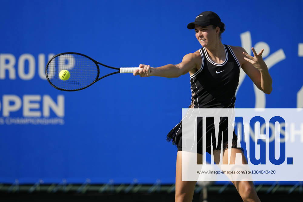 WTA, Tennis Damen Kinoshita Group Japan Open - Day 3 Lilli Tagger of Austria competes in her round of 16 singles match against Tereza Valentova of the Czech Republic at the 2026 Kinoshita Group Japan Open Women s tennis tournament at the Utsubo Tennis Center in Osaka, Japan, on October 21, 2026. Osaka Japan
