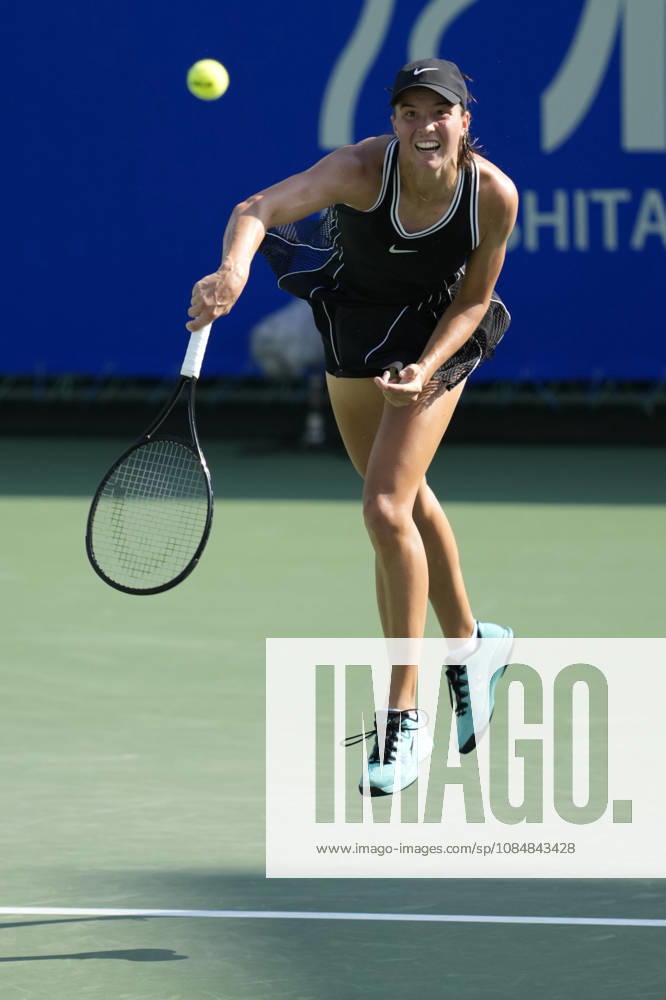 WTA, Tennis Damen Kinoshita Group Japan Open - Day 3 Lilli Tagger of Austria competes in her round of 16 singles match against Tereza Valentova of the Czech Republic at the 2026 Kinoshita Group Japan Open Women s tennis tournament at the Utsubo Tennis Center in Osaka, Japan, on October 21, 2026. Osaka Japan