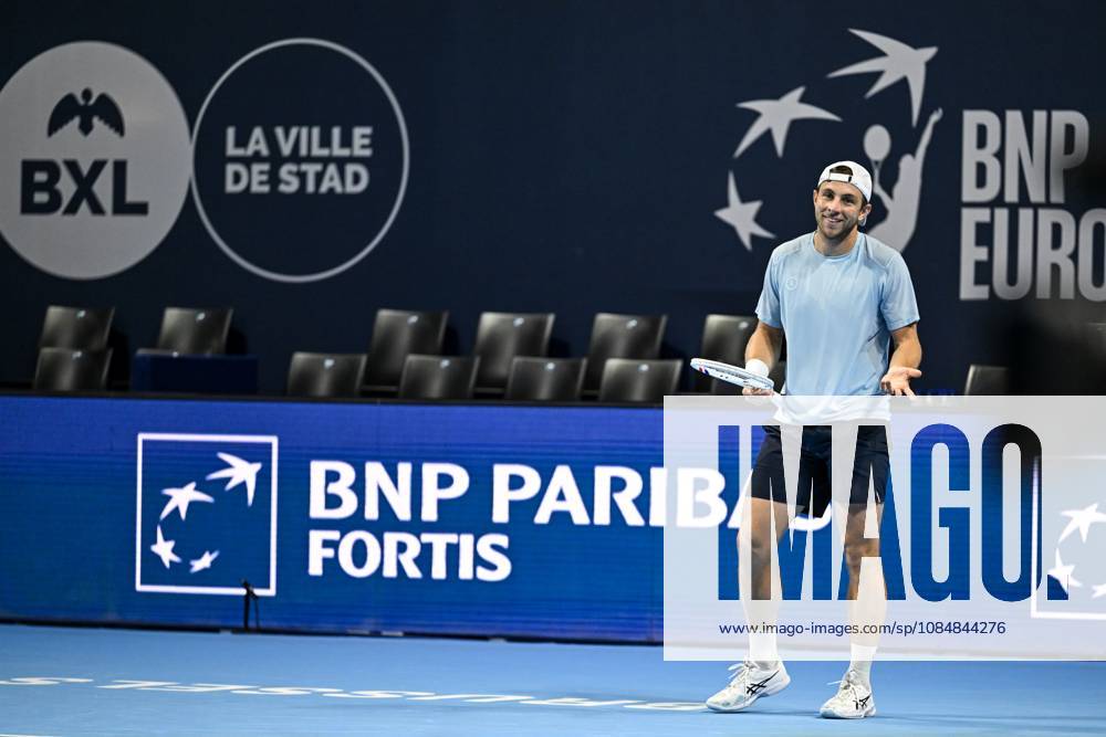 Tallon Griekspoor of the Netherlands pictured during the European Open ATP, Tennis Herren tennis tournament in Brussels, on 21 October. This year s edition of the tournament is taking place from 17 to 25 October DAVIDxPINTENS x190497740x